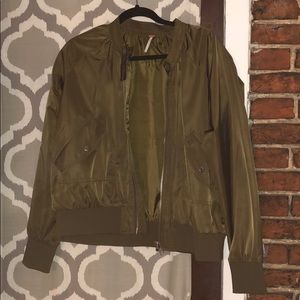 Free people bomber jacket